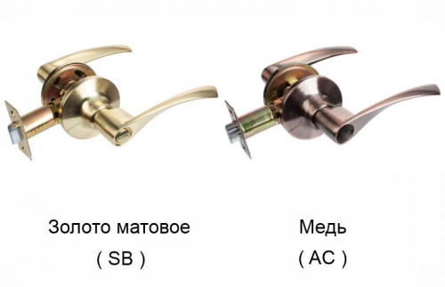 Ручка Защелка Z-104 ( AB, PB, SB, AC, SN )